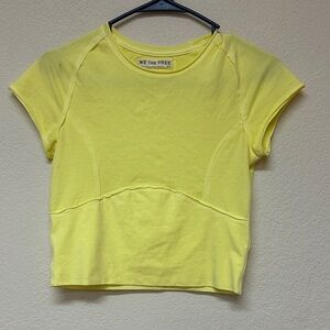 Free People We The Free Yellow Women's Top size S